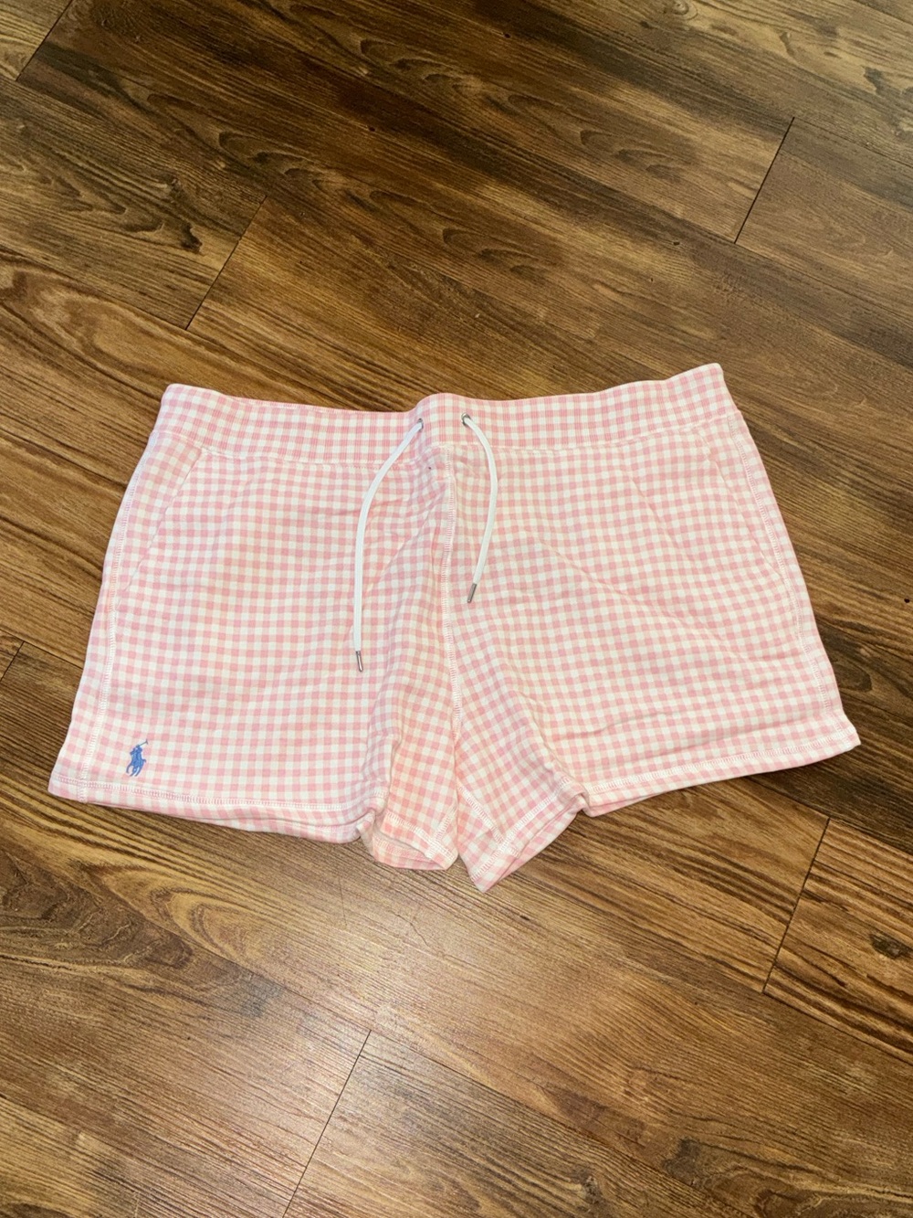 Polo Ralph Lauren Pink Gingham Lounge Shorts